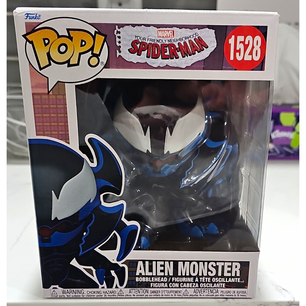 Funko Pop! Marvel Spider-Man Alien Monster #1528 Bobblehead